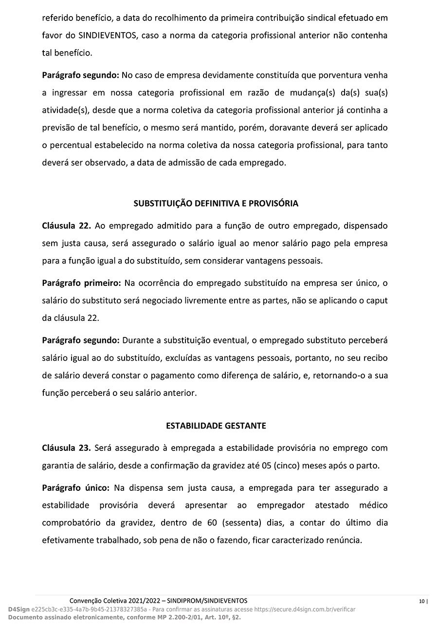 Convenção Coletiva 2021 a 2022 - Pag.10