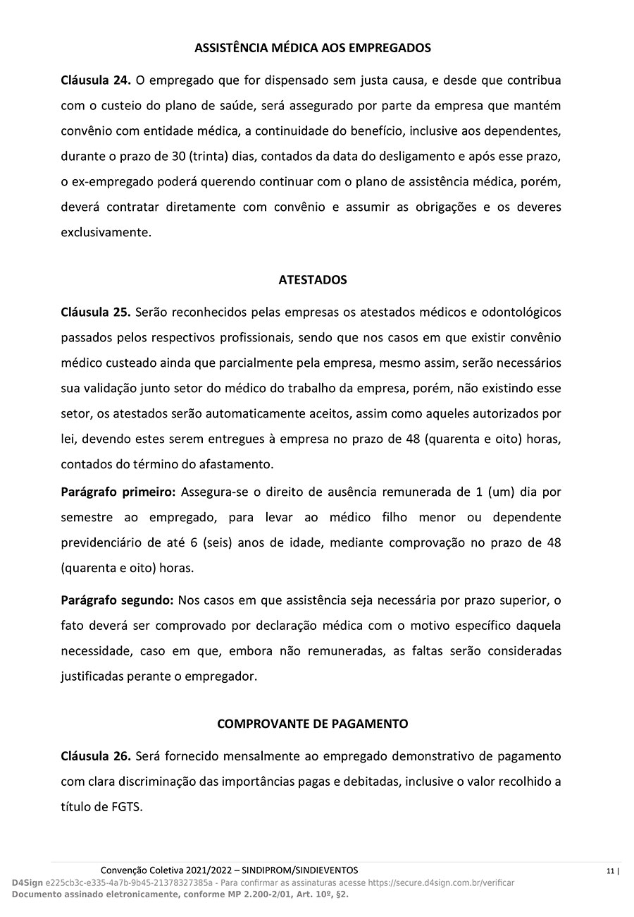 Convenção Coletiva 2021 a 2022 - Pag.11