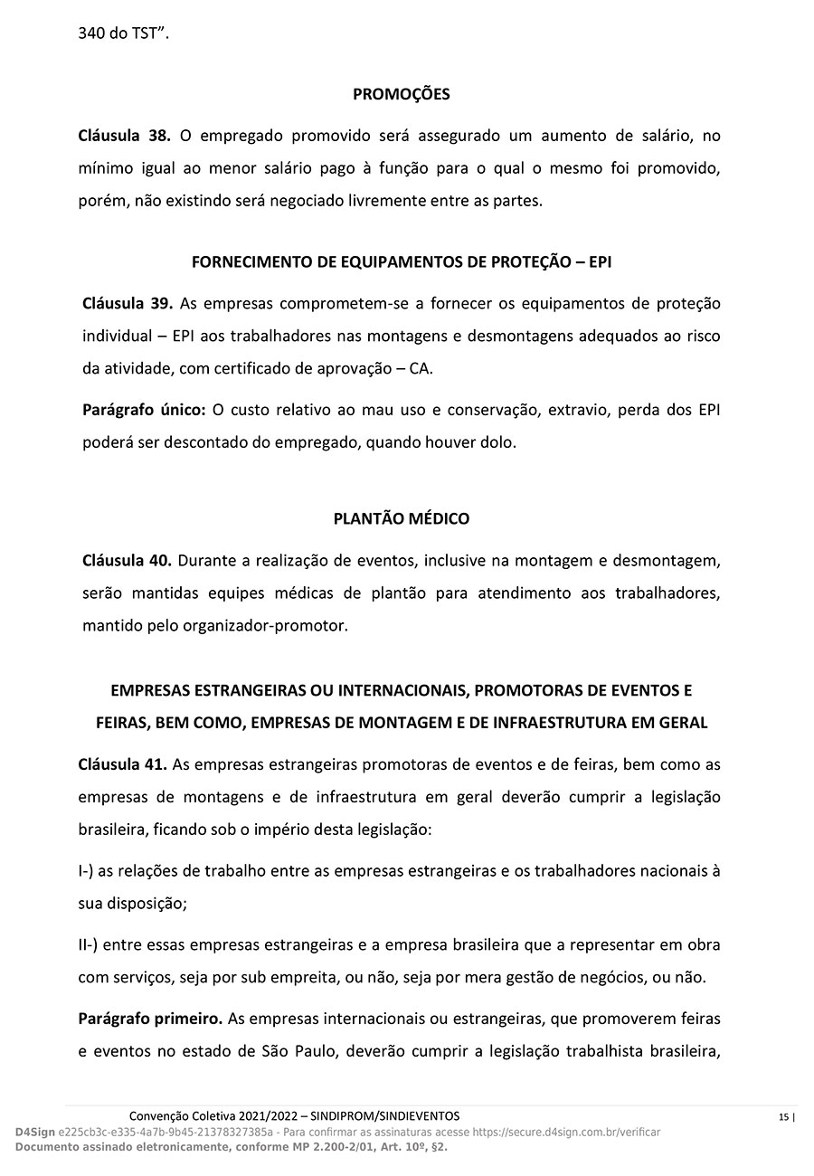 Convenção Coletiva 2021 a 2022 - Pag.15