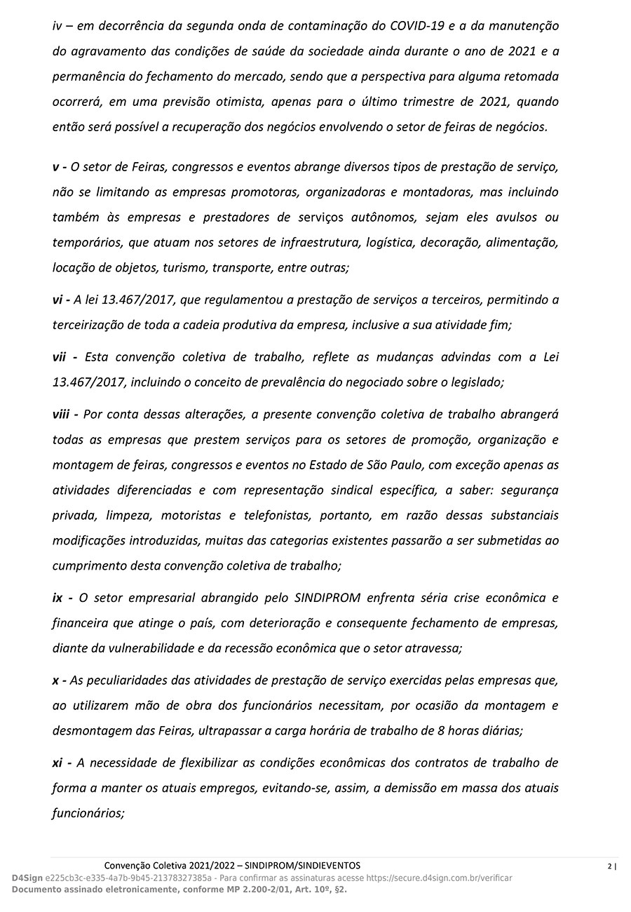 Convenção Coletiva 2021 a 2022 - Pag.2