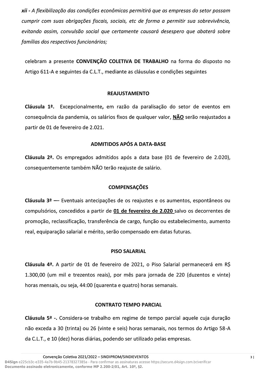 Convenção Coletiva 2021 a 2022 - Pag.3