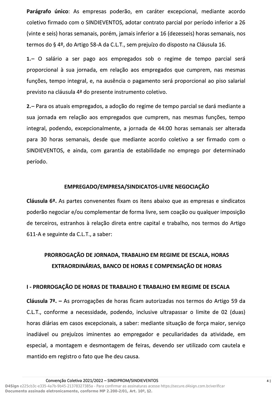 Convenção Coletiva 2021 a 2022 - Pag.4