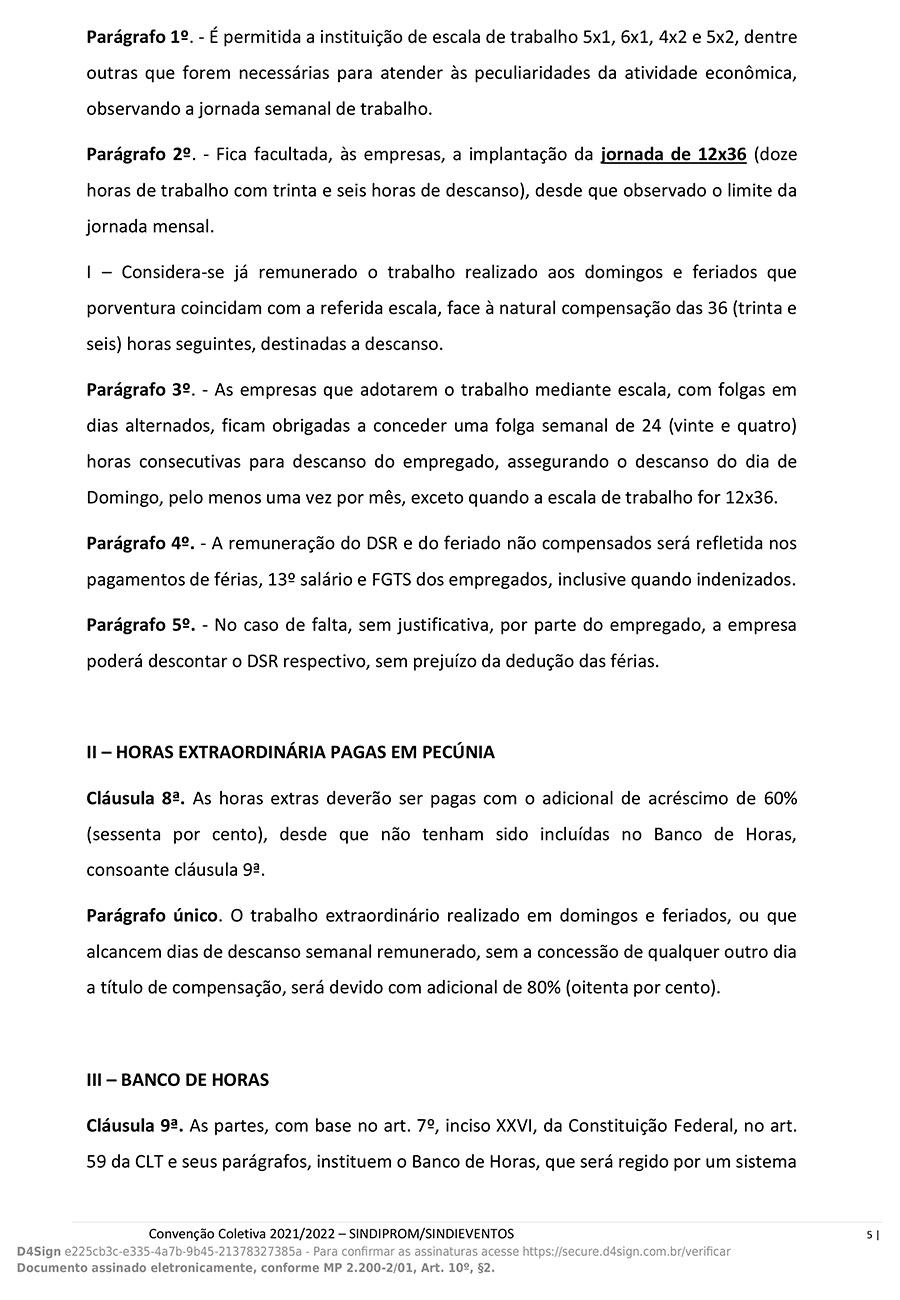 Convenção Coletiva 2021 a 2022 - Pag.5