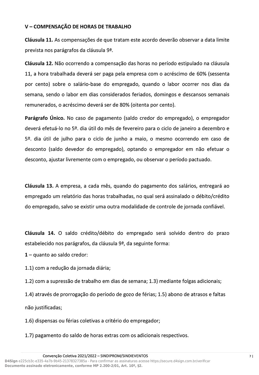 Convenção Coletiva 2021 a 2022 - Pag.7